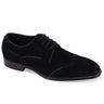 Giovanni Samson Suede Brogue Dress Shoes in Black #color_ Black