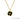 Clover Pendant - 14K Gold Onyx