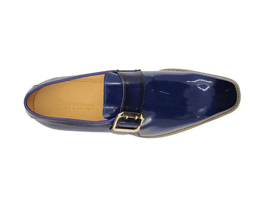 Carrucci Shoes Patent Leather Monkstrap Slip-On — view 14