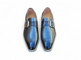 Carrucci Shoes Patent Leather Monkstrap Slip-On