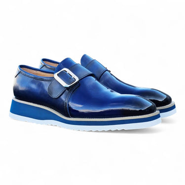 Carrucci Shoes Patent Leather Monkstrap Slip-On — view 11