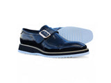 Carrucci Shoes Patent Leather Monkstrap Slip-On — view 2