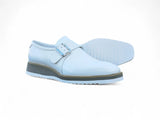 Carrucci Shoes Patent Leather Monkstrap Slip-On