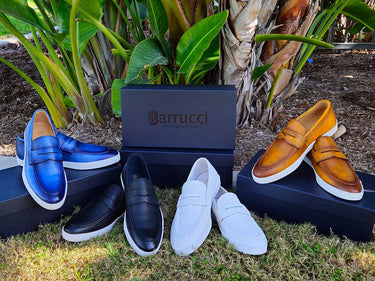 Carrucci Shoes Patina Burnished Penny Loafer Sneaker