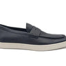 Carrucci Shoes Patina Burnished Penny Loafer Sneaker in Black
