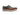 Carrucci Shoes Two-Tone Oxford Wingtip Dress Shoe in Cognac Olive #color_ Cognac Olive