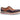 Carrucci Shoes Two-Tone Oxford Wingtip Dress Shoe in Purple Cognac #color_ Purple Cognac