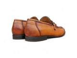 Carrucci Shoes Grant Brown Leather Buckle Loafer