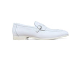 Carrucci Shoes Grant Brown Leather Buckle Loafer