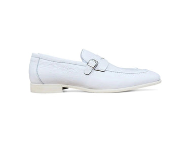 Carrucci Shoes Grant Brown Leather Buckle Loafer
