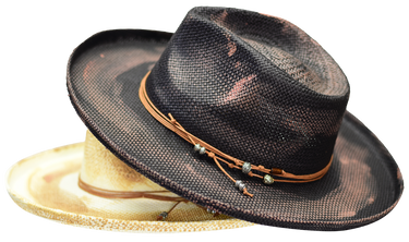 Bruno Capelo Bourbon Wide Brim Straw Fedora