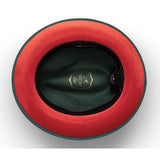 Montique Kingpin Red Bottom Wool Fedora