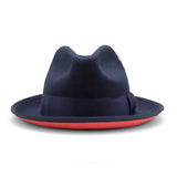 Montique Kingpin Red Bottom Wool Fedora