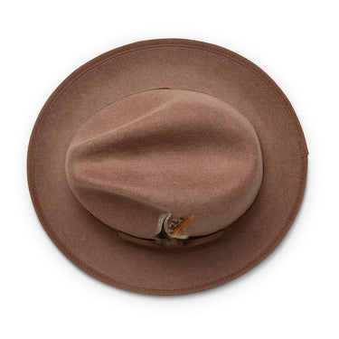 Montique Kingpin Red Bottom Wool Fedora