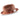 Montique Charleston White Bottom Polybraid Straw Fedora in Cognac / White