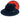 Montique Imperial Wide Brim Wool Red Bottom Fedora in Navy Blue Red
