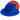 Montique Imperial Wide Brim Wool Red Bottom Fedora in Royal Red