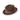 Montique Kingmaker Pinch Front Wool Fedora in Brown