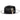 Bruno Capelo Havana Pinch Front Straw Fedora in Black White