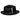 Bruno Capelo Hi Boi High Crown Wool Fedora in Black