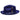 Bruno Capelo Hi Boi High Crown Wool Fedora in Navy