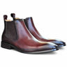 Hand Burnished Chelsea Boots in Chestnut #color_ Chestnut