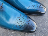 Carrucci Shoes Hand Burnished Wholecut Calf Oxford