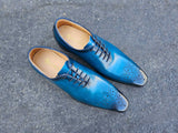 Carrucci Shoes Hand Burnished Wholecut Calf Oxford