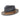 Montique Cornerstone Pinch Front Wool Fedora in Grey