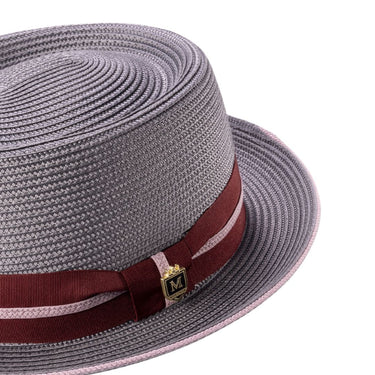 Montique Montego Men’s Straw Pork Pie Hat