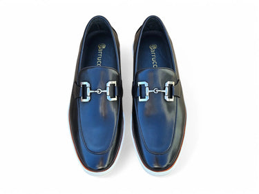 Carrucci Shoes Horsebit Loafer Sporty Sole Brown