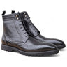 Hudson Wingtip Boot Lug Sole in Black #color_ Black