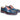 Carrucci Shoes Hybrid Lug Oxford Dress Shoe in Navy Cognac #color_ Navy Cognac