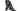 Paul Parkman Men's Gray & Black Hand-Painted Cap Toe Boots
