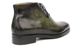 Paul Parkman Men's Green Patina Ankle Boots