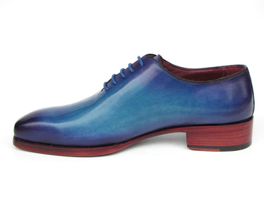 Paul Parkman Goodyear Welted Wholecut Oxfords Blue & Turquoise