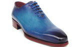 Paul Parkman Goodyear Welted Wholecut Oxfords Blue & Turquoise