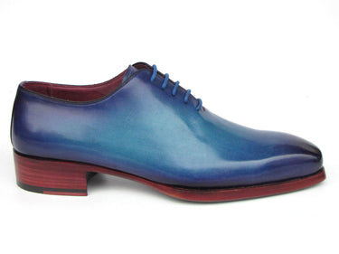 Paul Parkman Goodyear Welted Wholecut Oxfords Blue & Turquoise