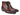 Paul Parkman Men's Bordeaux Burnished Leather Goodyear Welted Wingtip Boots