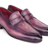 Paul Parkman Men's Purple Patina Penny Loafers