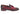 Paul Parkman Men's Woven Leather Tassel Loafers Burgundy