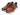 Paul Parkman Men's Brown Hand-Painted Woven Leather Sneakers