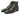 Paul Parkman Men's Green & Brown Hand-Painted Cap Toe Boots