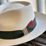 Bellissimo Fox Elite in Green Panama Hat