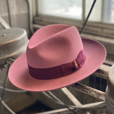 Bellissimo El Capo in Antique Rose Wool Fedora