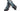 Paul Parkman Men's Norwegian Welted Burnished Leather Chelsea Boots in Blue