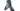 Paul Parkman Men's Norwegian Welted Burnished Leather Chelsea Boots in Blue