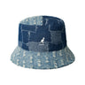 Kangol Denim Mash Up Bucket in Medium Blue