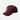 Leather Patch Flexfit Baseball in MAROON #color_ MAROON