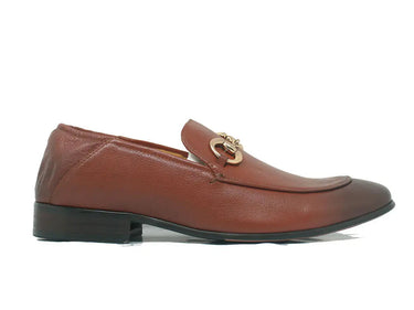 Carrucci Shoes KS525-305 Soft Leather Buckle Loafer